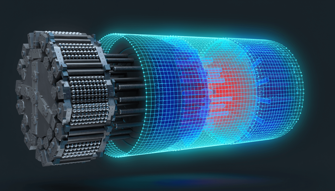 Nuclear Engineering — physical to digital twin visualization
